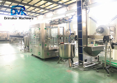เครื่องบรรจุของเหลวร้อน 2000bph 3.1kw สำหรับน้ำผลไม้ 8 หัวบรรจุ