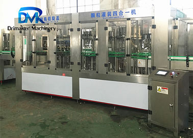 การควบคุม PLC เครื่องบรรจุของเหลวขวดแก้วเครื่องบรรจุไฟฟ้าไดรฟ์
