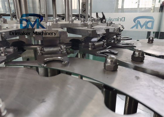 แรงดันอากาศ 0.4 - 0.6Mpa เครื่องบรรจุขวดน้ำพร้อมความแม่นยำในการบรรจุ≤± 2 มม